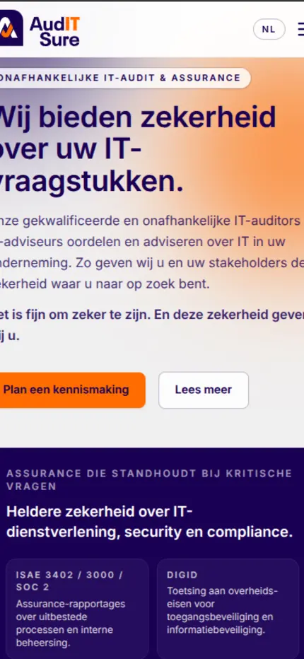 AudIT-Sure mobile preview